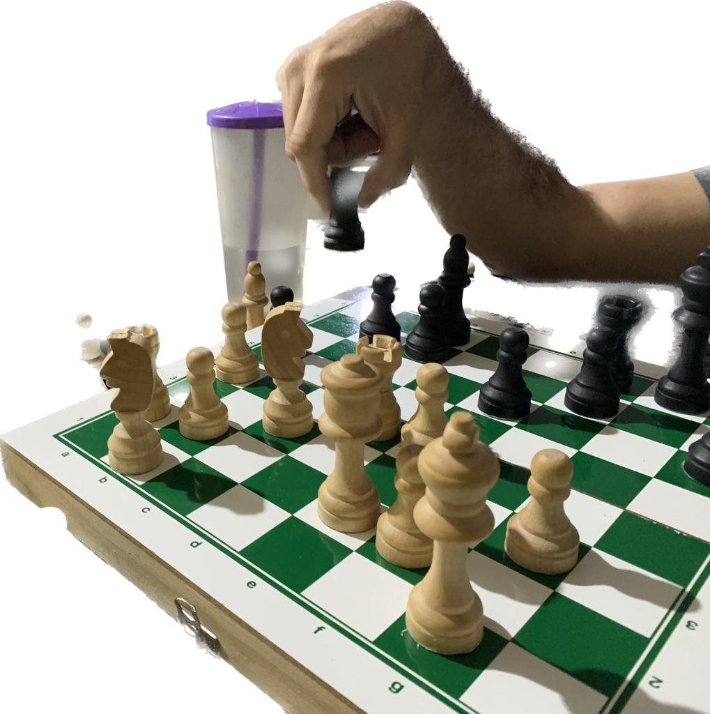 O xadrez não é apenas um esporte, mas também uma arte e uma